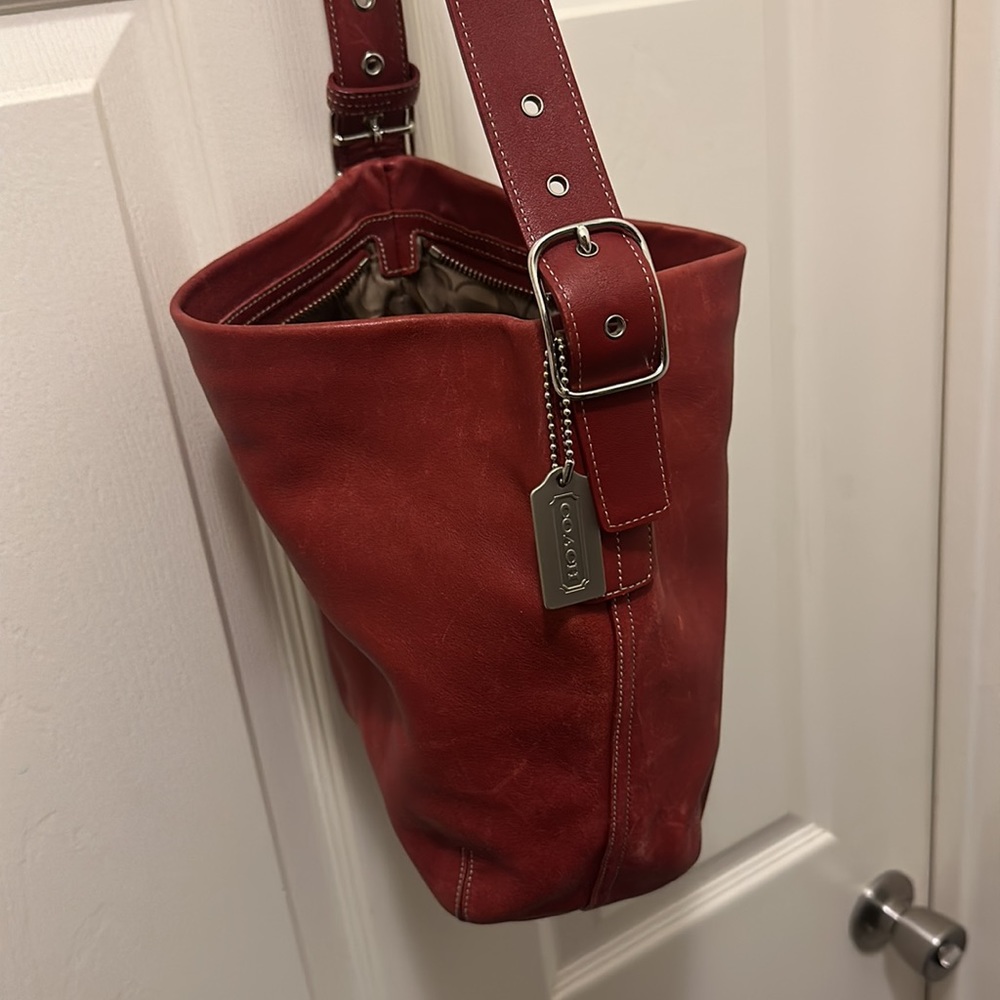 Coach hobo bucket bag 9186